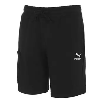 Шорты classics 8 shorts 'black' Puma, черный