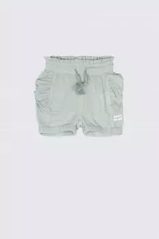 Шорты Coccodrillo аквамарин с оборками