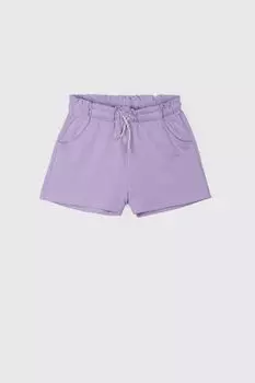Шорты Coccodrillo фиолетовый с окантовкой на талии