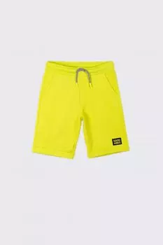 Шорты Coccodrillo зеленый лайм с окантовкой на талии