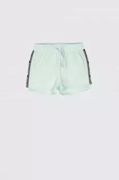 Шорты Coccodrillo зеленый с декоративными полосками