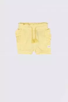 Шорты Coccodrillo желтый с оборками