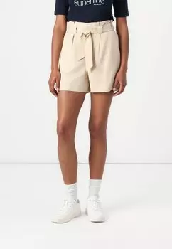 Шорты COLOURED PAPERBAG TOM TAILOR DENIM, светло-голубой