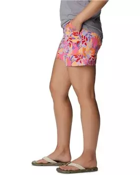 Шорты Columbia Summerdry Cargo Shorts, цвет Wild Geranium/Floriated