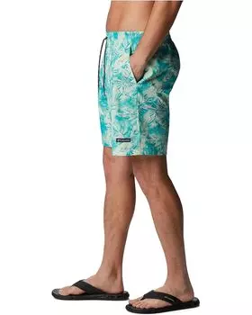 Шорты Columbia Summertide Stretch Printed Shorts, цвет Ice Green Sketchy Paradise