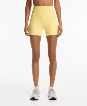 Шорты Comfortlux с высокой посадкой 10 см Oysho, желтый