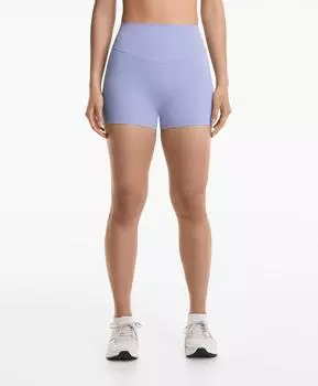 Шорты Comfortlux с высокой посадкой 10 см Oysho, лавандово-синий