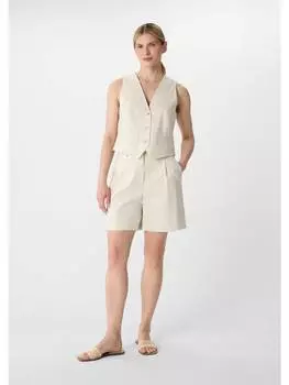 Шорты comma, бежевый