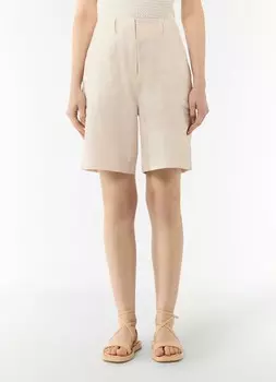 Шорты comma casual identity, бежевый