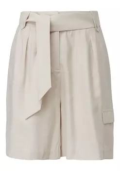 Шорты COMMA Wide leg Cargo Pants, кремовый