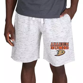 Шорты Concepts Sport Anaheim Ducks, белый