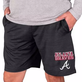 Шорты Concepts Sport Atlanta Braves, угольный