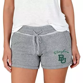 Шорты Concepts Sport Baylor Bears, серый