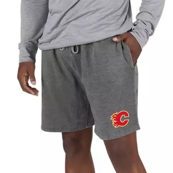 Шорты Concepts Sport Calgary Flames, угольный