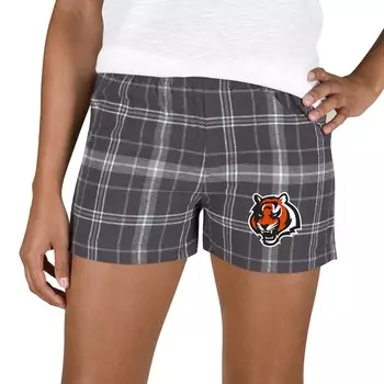 Шорты Concepts Sport Cincinnati Bengals, серый