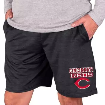 Шорты Concepts Sport Cincinnati Reds, угольный