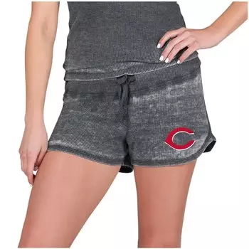 Шорты Concepts Sport Cincinnati Reds, угольный