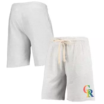 Шорты Concepts Sport Colorado Rockies, серый