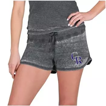Шорты Concepts Sport Colorado Rockies, угольный