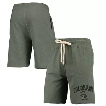 Шорты Concepts Sport Colorado Rockies, зеленый