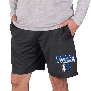 Шорты Concepts Sport Dallas Mavericks, угольный