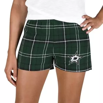 Шорты Concepts Sport Dallas Stars, зеленый