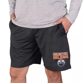 Шорты Concepts Sport Edmonton Oilers, угольный