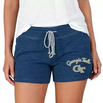 Шорты Concepts Sport Georgia Tech Yellow Jackets, нави