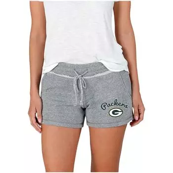 Шорты Concepts Sport Green Bay Packers, серый