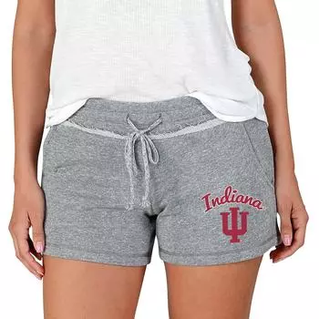 Шорты Concepts Sport Indiana Hoosiers, серый