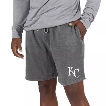 Шорты Concepts Sport Kansas City Royals, угольный