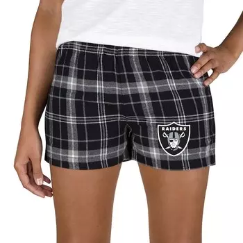 Шорты Concepts Sport Las Vegas Raiders, черный