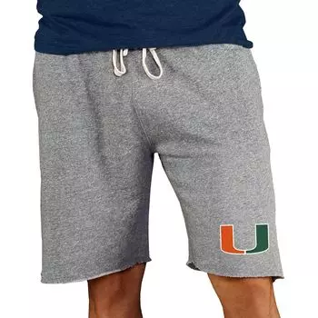 Шорты Concepts Sport Miami Hurricanes, серый