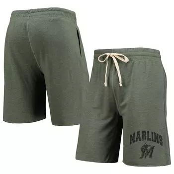 Шорты Concepts Sport Miami Marlins, зеленый