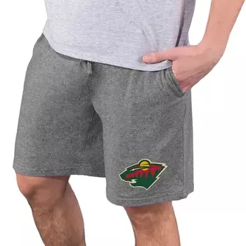 Шорты Concepts Sport Minnesota Wild, угольный