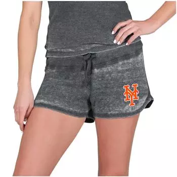 Шорты Concepts Sport New York Mets, угольный