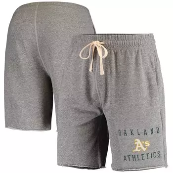 Шорты Concepts Sport Oakland Athletics, угольный