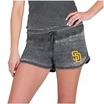 Шорты Concepts Sport San Diego Padres, угольный