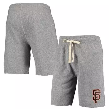 Шорты Concepts Sport San Francisco Giants, серый
