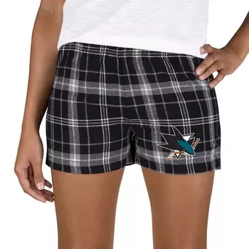 Шорты Concepts Sport San Jose Sharks, черный