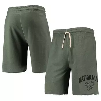 Шорты Concepts Sport Washington Nationals, зеленый