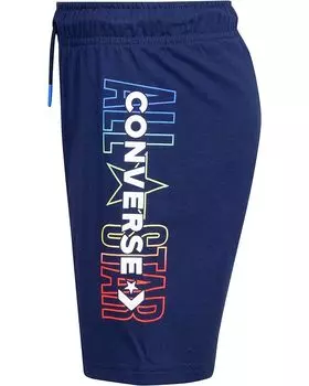 Шорты Converse Gradient Wordmark Shorts, цвет Obsidian
