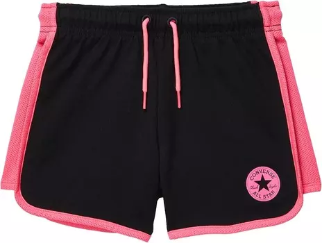 Шорты Converse Kids Chuck Patch French Terry Shorts, черный