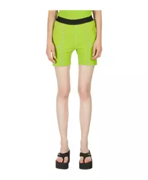 Шорты Coperni, зеленый
