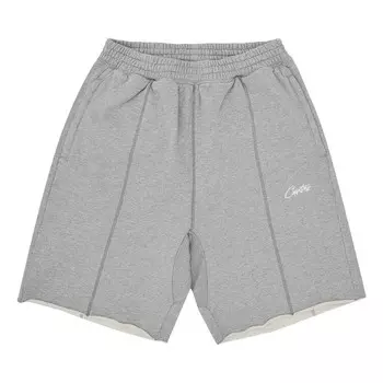 Шорты Corteiz HMP Raw Hem Shorts, цвет Heather Grey