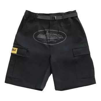 Шорты Corteiz OG Cargo Shorts, черный