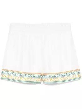 Шорты Crayon Temple Tennis Casablanca, белый