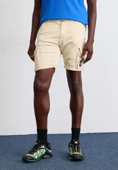 Шорты CREW PATCH Alpha Industries, слоновая кость