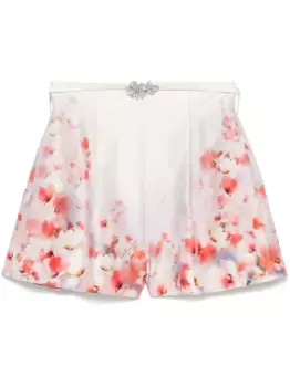 Шорты Crush ZIMMERMANN, белый