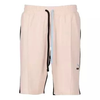 Шорты culture maker logo shorts 'pink black' Puma, розовый